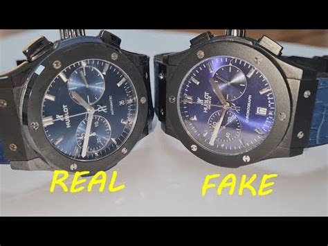 how to spot a fake hublot classic fusion|real Hublot watches.